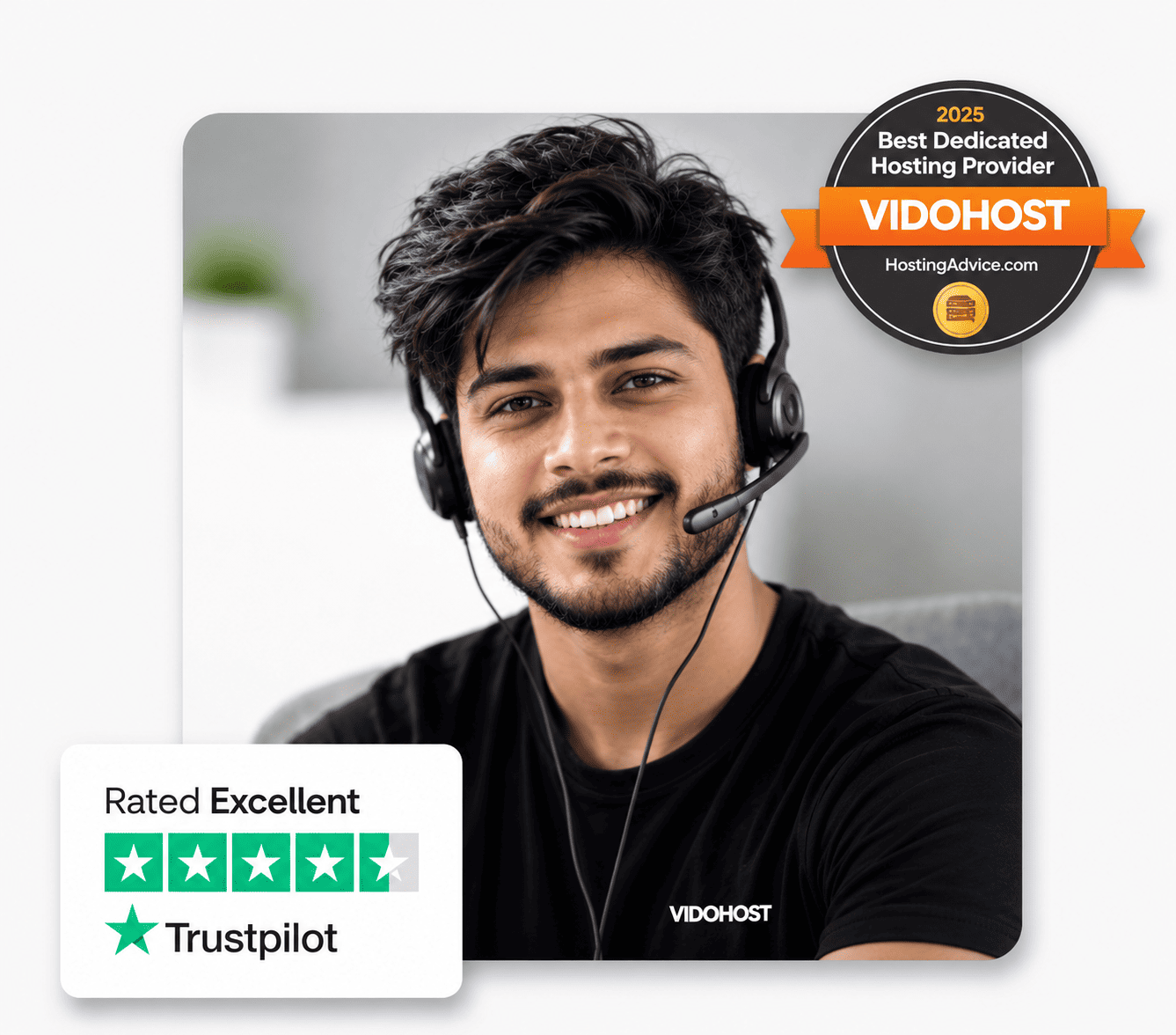 VidoHost dedicated server support specialist